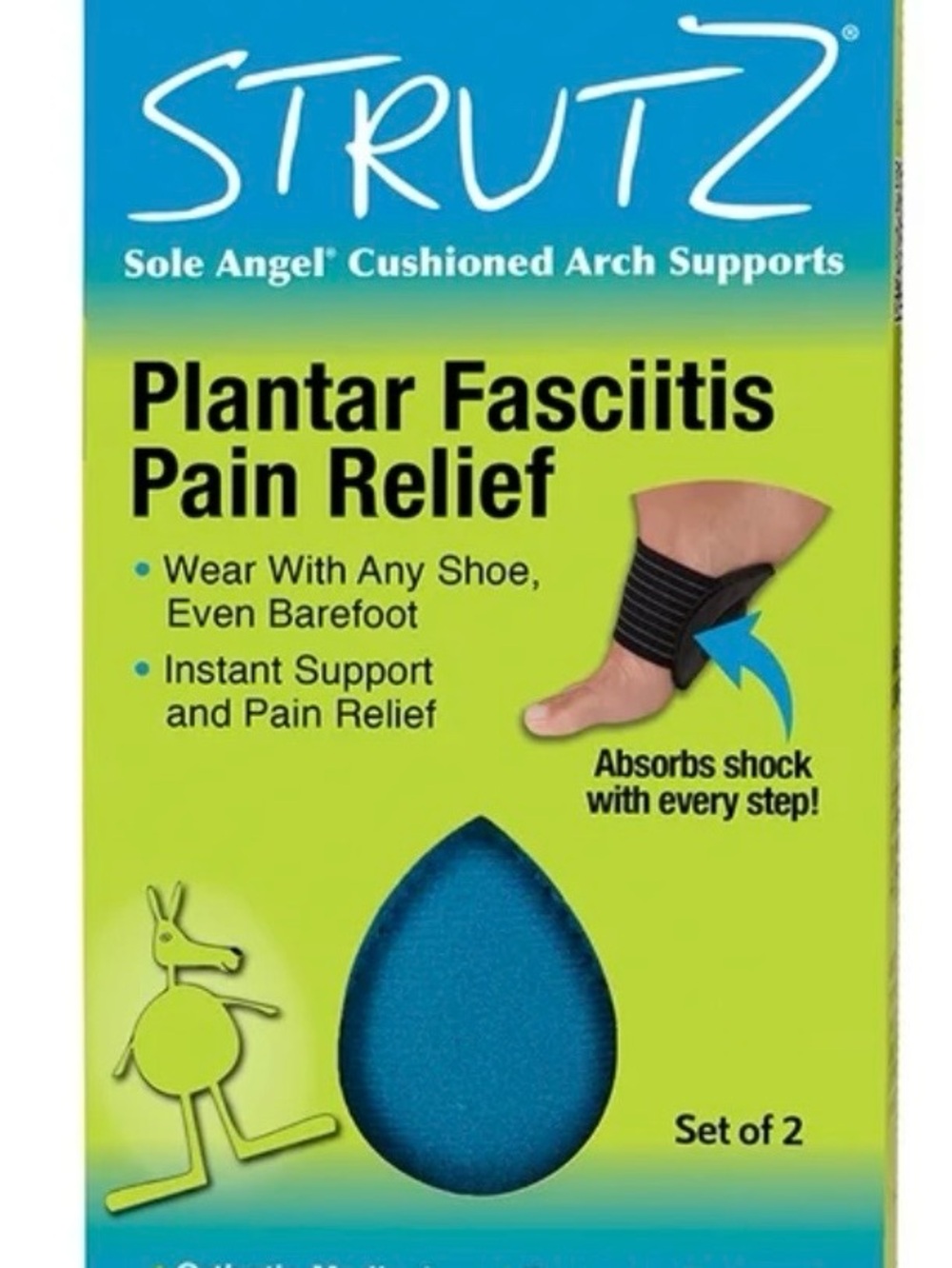 STRUTL Sole Angel® Cushioned Arch Supports